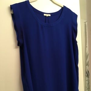 Pleione Royal Blue Blouse